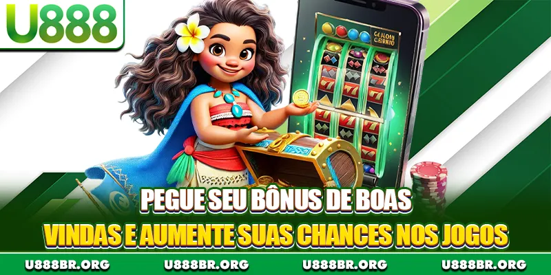 Pegue seu bônus de boas-vindas e aumente suas chances nos jogos