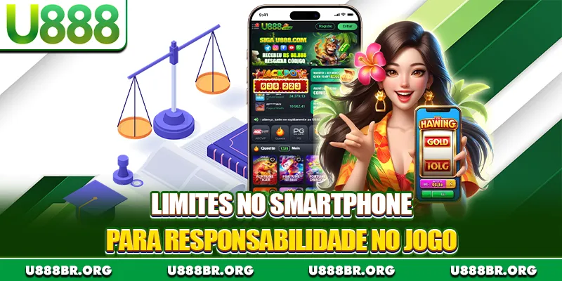Limites no smartphone para responsabilidade no jogo
